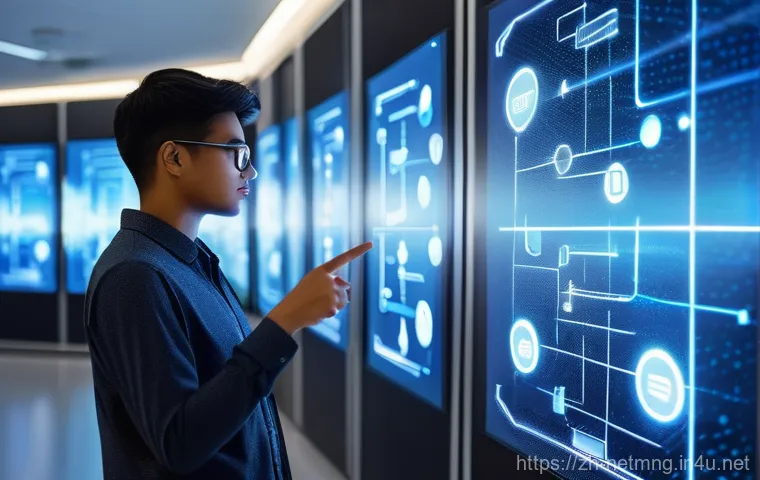 네트워크 자격증 중점 과목 분석 - **Prompt:** A diverse group of young adults (male and female, varying ethnicities), dressed in moder...