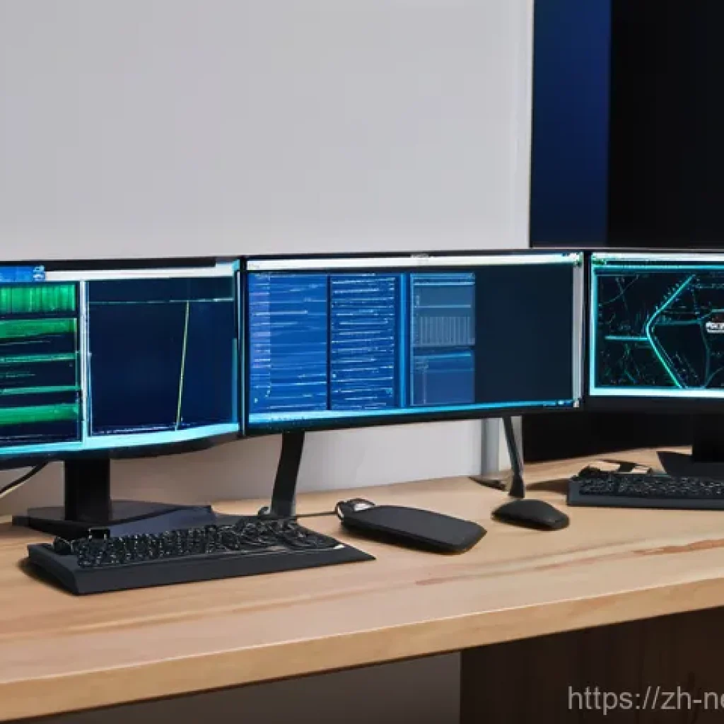 네트워크 실습 장비 추천 - **Prompt:** A young adult, around 20-25 years old, with short, neat hair, wearing a clean t-shirt an...